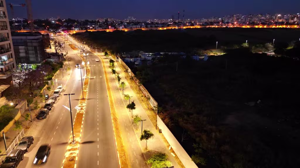 תמונה מספר 1 של פרויקט תאורה פרויקט יצחק ויטנברג של חברת אלויק תאורה